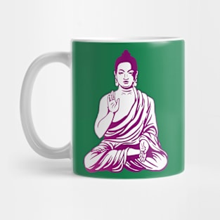 Buddha (purple) Mug